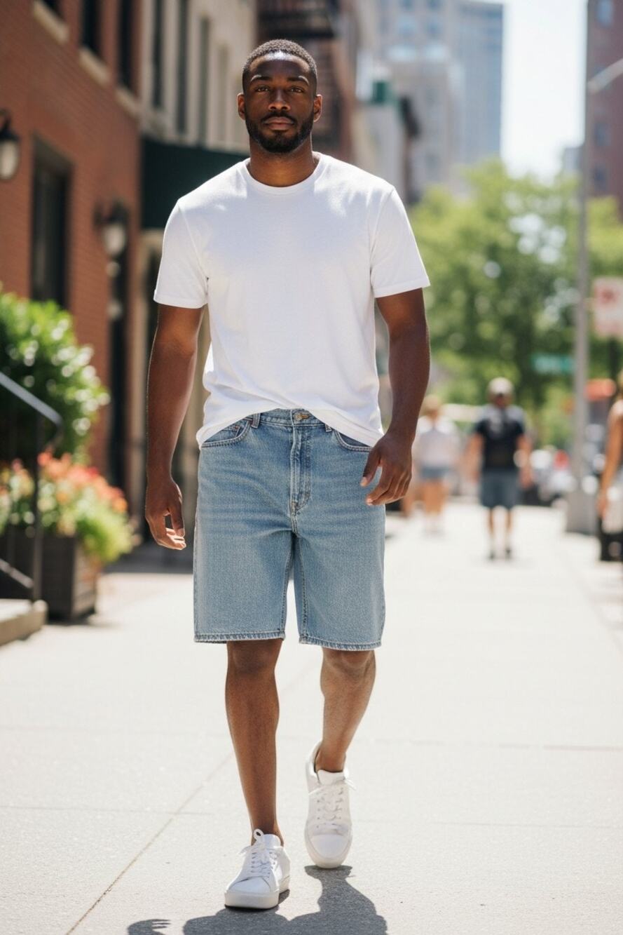 Levi's Men's 550 Relaxed Fit Denim Shorts Color: Light Wash Size: 40